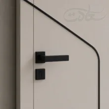 دستگیره درب کد 12 مدل رزت  کلیدی استاندارد مجموعه سه عددی