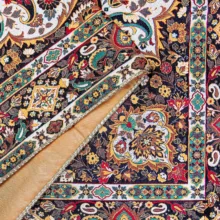 رومیزی ترمه عدل طرح باغ بهشت