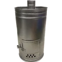 بخاری هیزمی مدل گرد 70cm