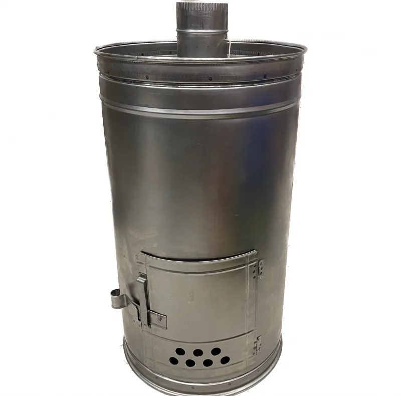 بخاری هیزمی مدل گرد 70cm