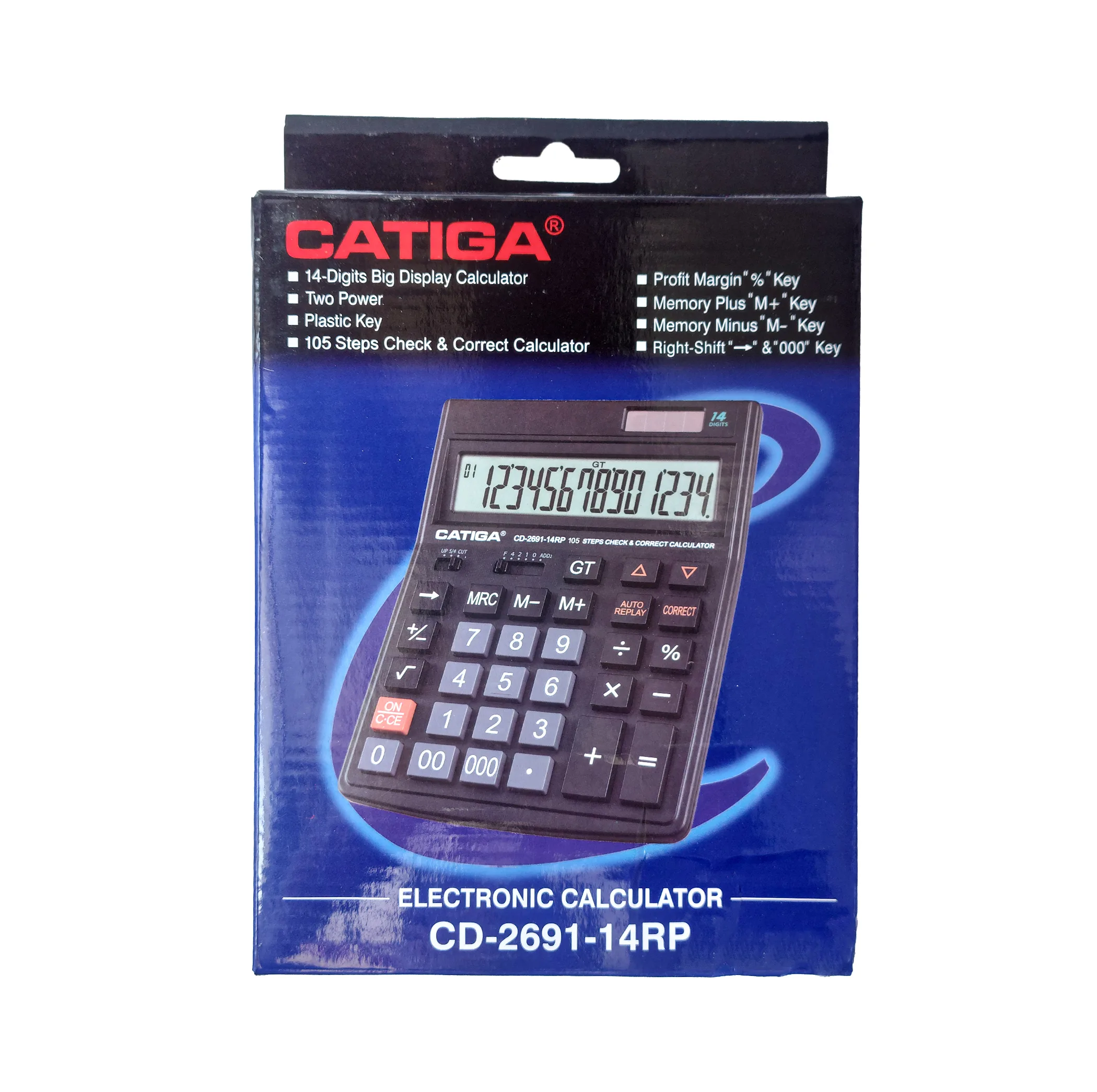 ماشین حساب کاتیگا مدل CD-2691-14RP