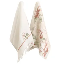 دستمال آشپزخانه انگلیش هوم مدل Magnolia بسته 2 عددی