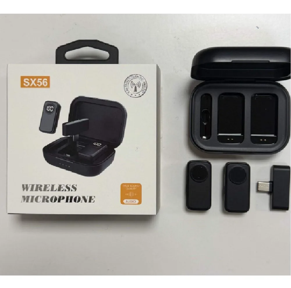 میکروفن بی سیم مدل SX56 با درگاه  Type c