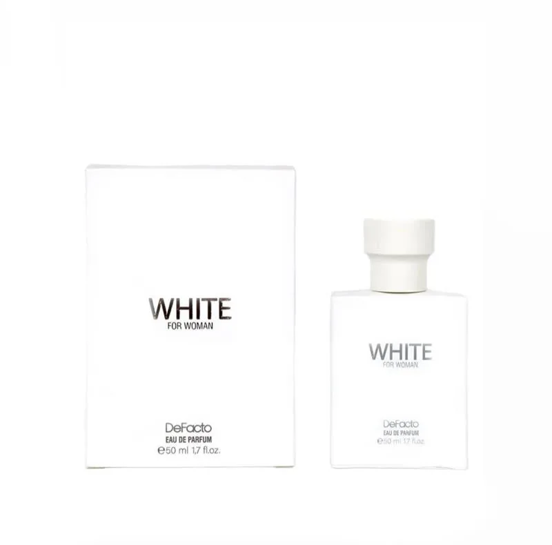 ادو پرفیوم زنانه دیفکتو مدل white حجم 50 میلی لیتر