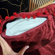 کوسن مخمل سایز بزرگ بسته 1 عددی