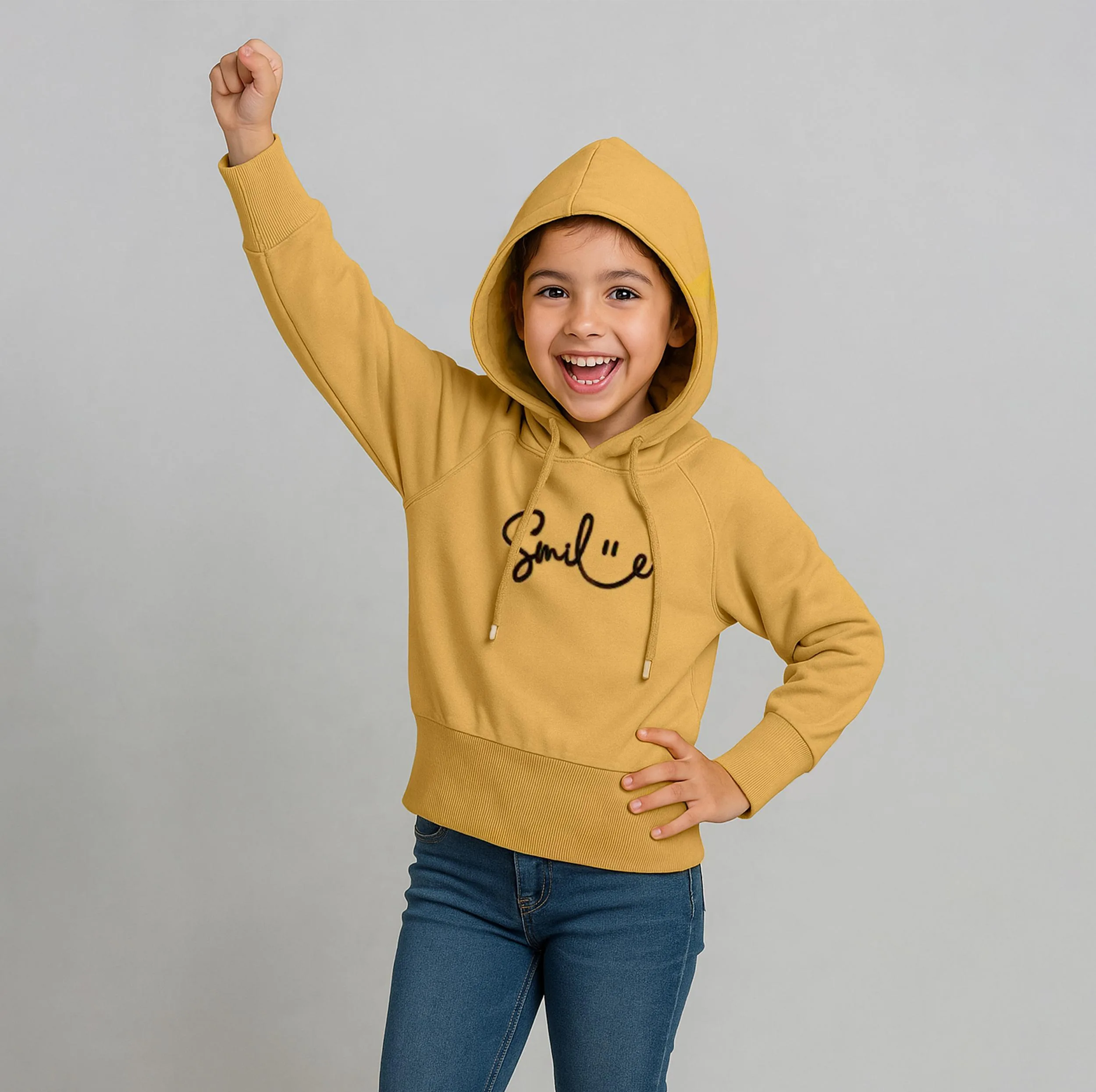 هودی دخترانه مادر مدل smile