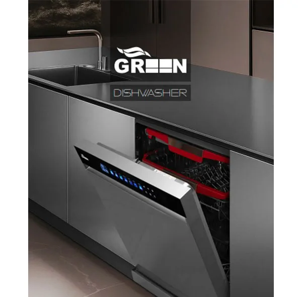 ماشین ظرفشویی 15 نفره گرین پی جی دبلیو مدل GDW15UVA-SS