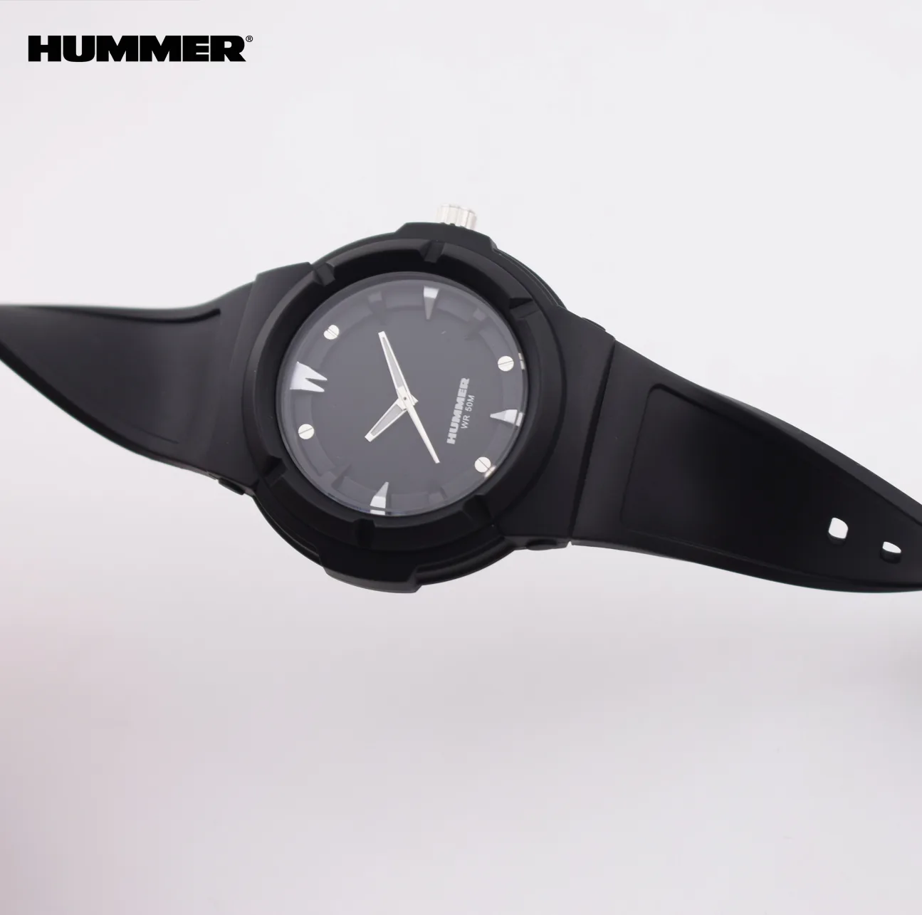ساعت مچی عقربه ای مردانه هامر مدل موتور ژاپن بند PU ضدآب رفرنس HM1112-C2