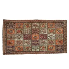 رومیزی ترمه طرح خشتی مدل مستطیل