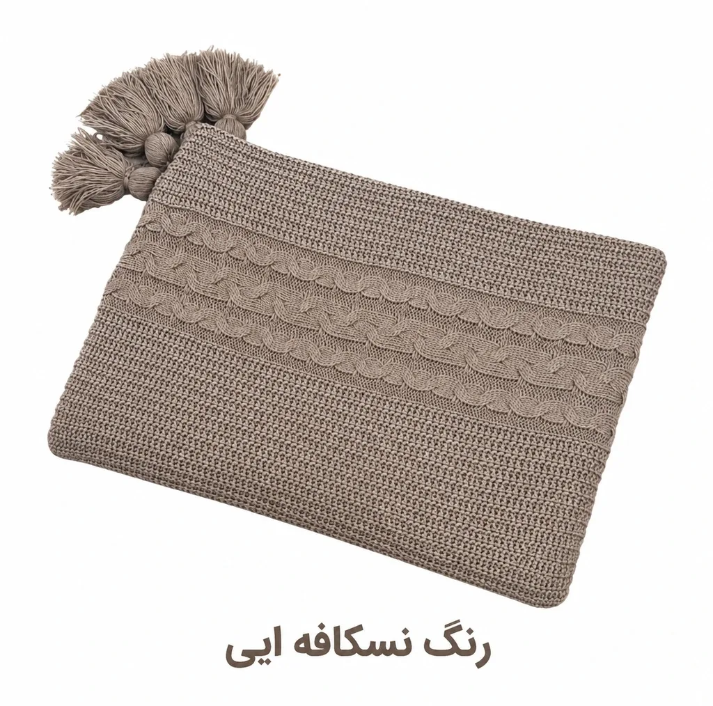 شال مبل و تخت هنرمند مدل گیس بافت کد 89-96 سایز 200×150 سانتیمتر