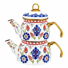 ست کتری و قوری پرهوم مدل Mavi-Gul گنجایش کتری 2.1 لیتر گنجایش قوری 1 لیتر