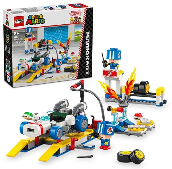 لگو 390 تکه سری سوپر ماریو مدل Toad’s Garage کد 72035