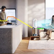 دستگاه تصفیه کننده هوا دایسون مدل Humidify+Cool PH2 De-NOx