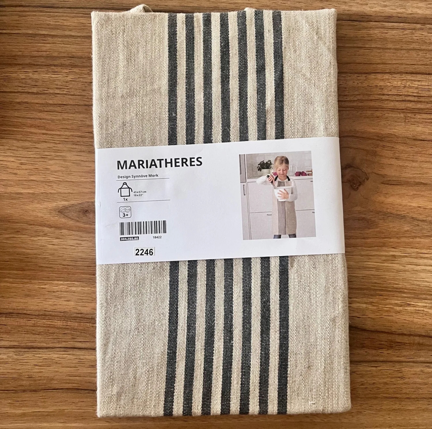 پیش بند آشپزخانه کودک ایکیا مدل MARIATHERES کد 304.795.80