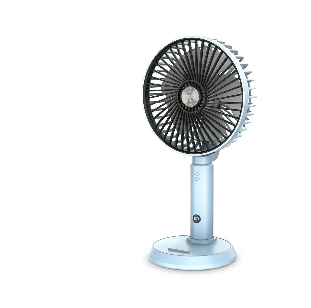 پنکه شارژی  دی پی مدل DP-7640 ظرفیت 3000 میلی آمپر