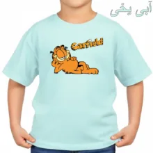 تی‌شرت آستین کوتاه بچگانه مدل گارفیلد کد v7