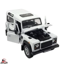 ماکت ماشین بازی ناب سل مدل لندرور دیفندر فلزی طرح ولی کد WELLY 1:24 LAND ROVER DEFENDER JEEP