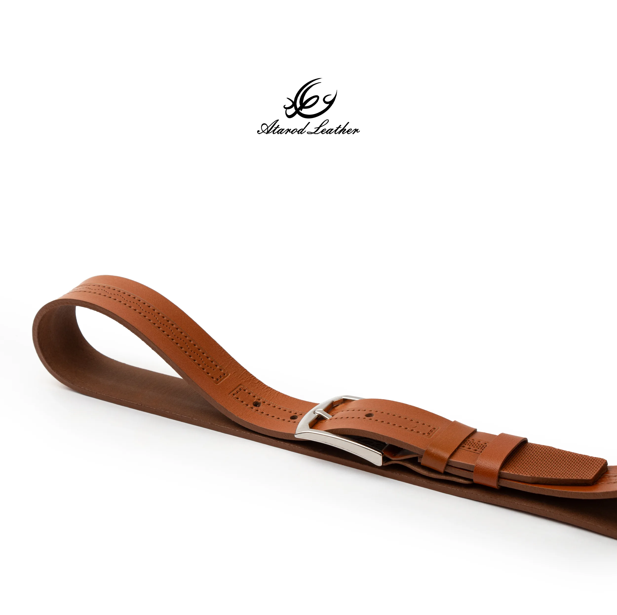 کمربند مردانه چرم عطارد مدل چرم طبیعی کد B70
