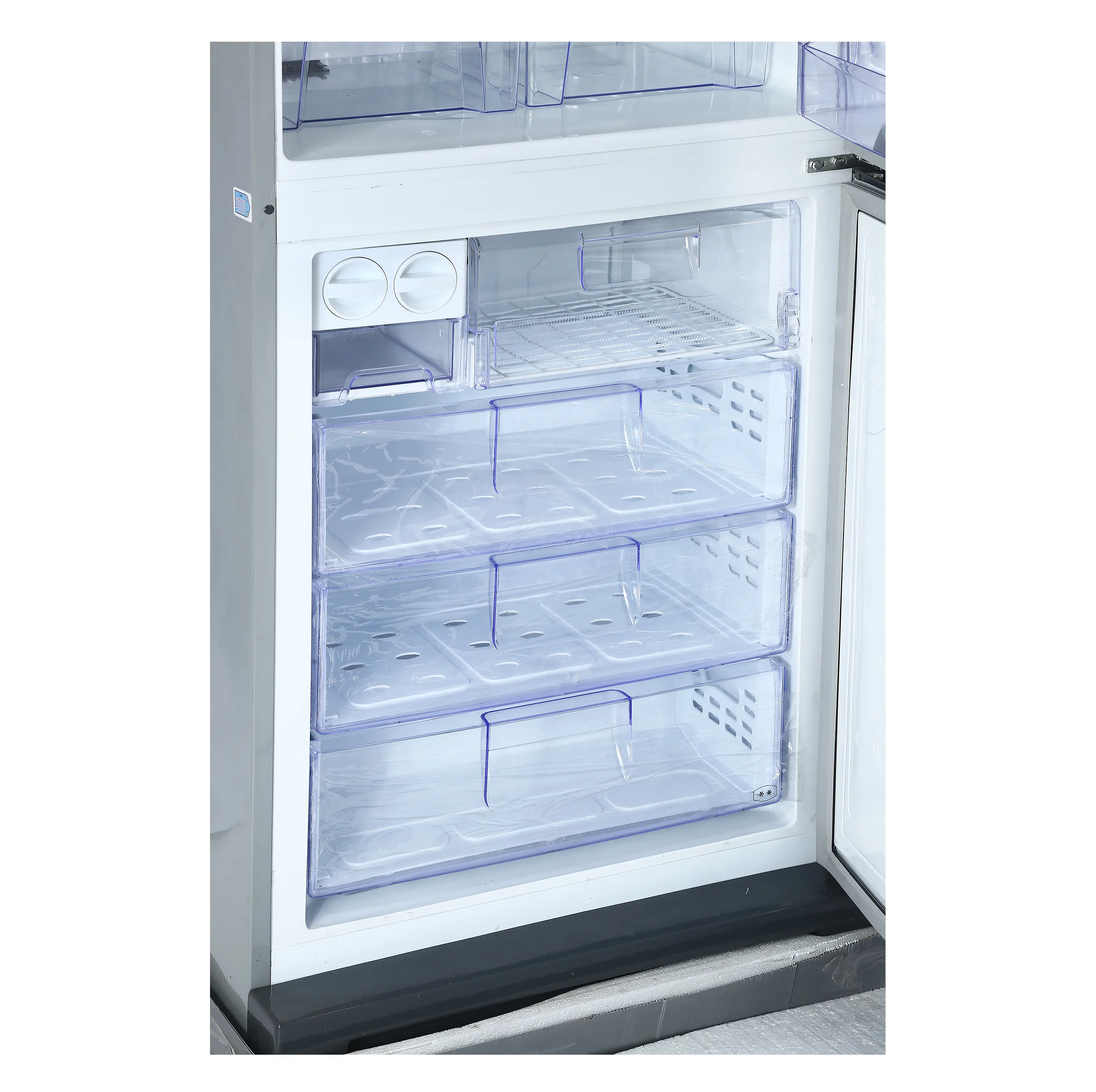 یخچال فریزر طرح فریزر پایین 22 فوت استیلون مدل SPIRING - 17402