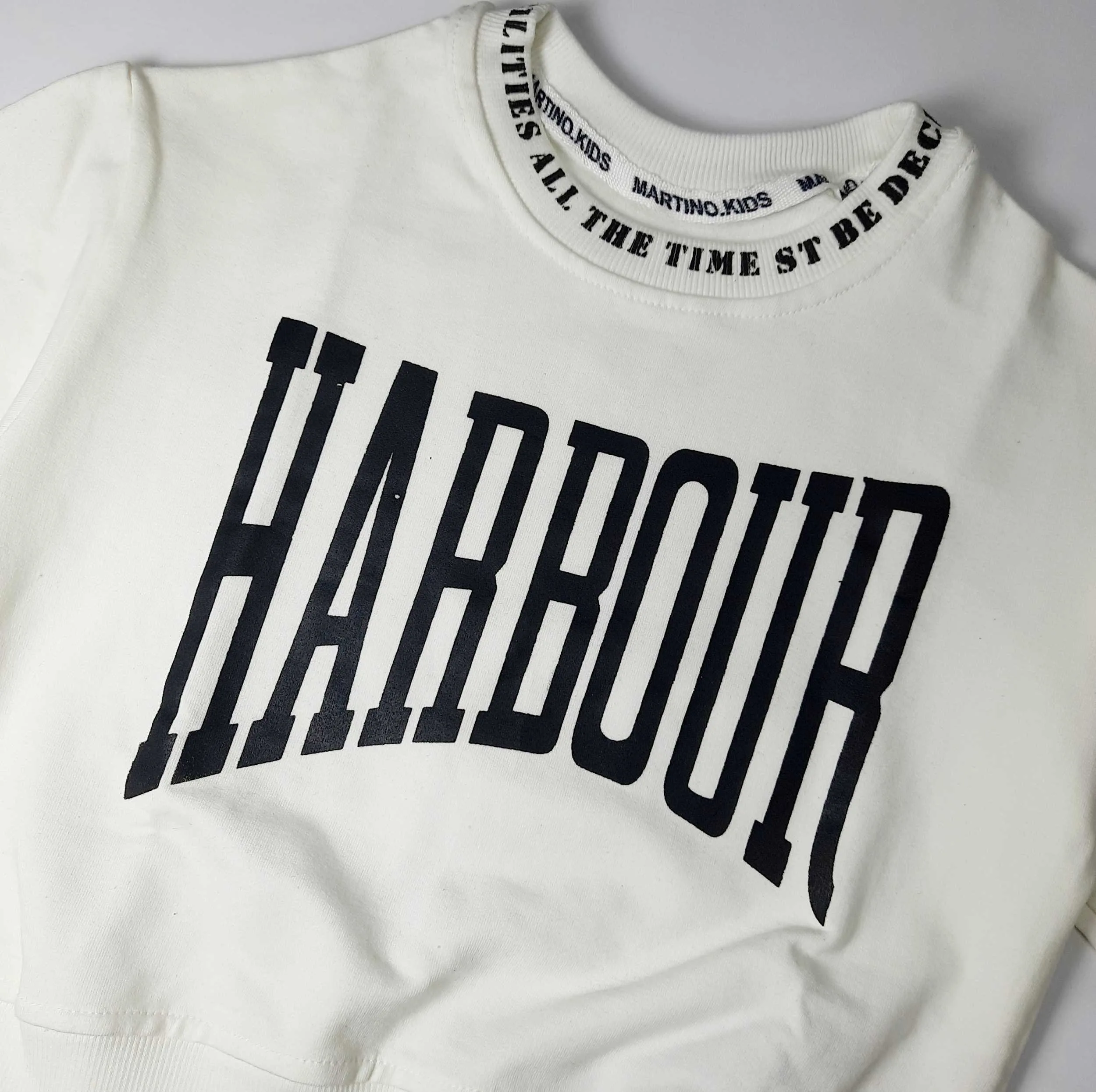 سویشرت بچگانه مدل نوشته HARBOUR
