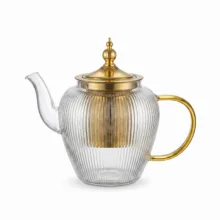 قوری مدل پیرکس گنجایش 1000 میلی لیتر کد 25701