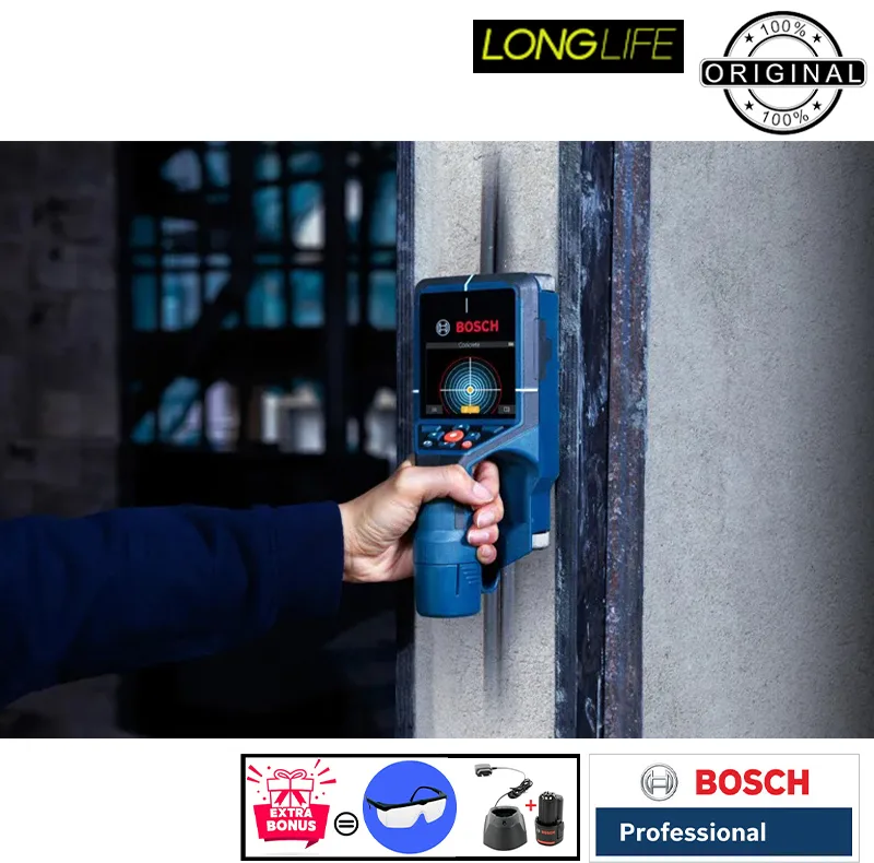 ردیاب بوش مدل فوق حرفه ای کد EXTRA D-TECT 200 C L-BOX
