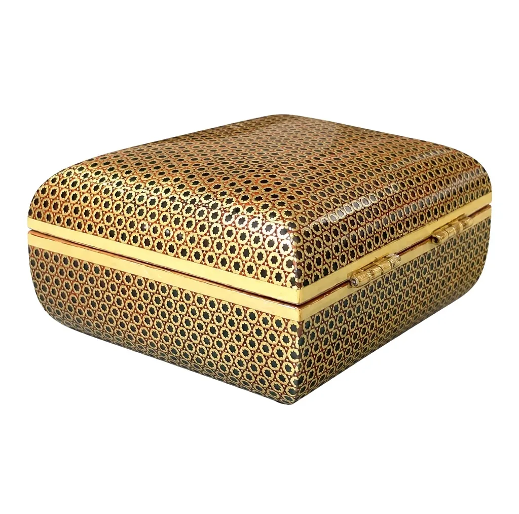 جعبه جواهرات خاتم کاری کد KH-12