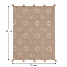 شال مبل و تخت مدل آرامیس سایز 120x159 سانتی متر