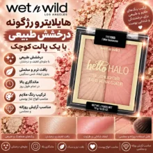 پالت هایلایتر وت ان وایلد مدل Met Someone شماره 1111565 رنگ صورتی طلایی