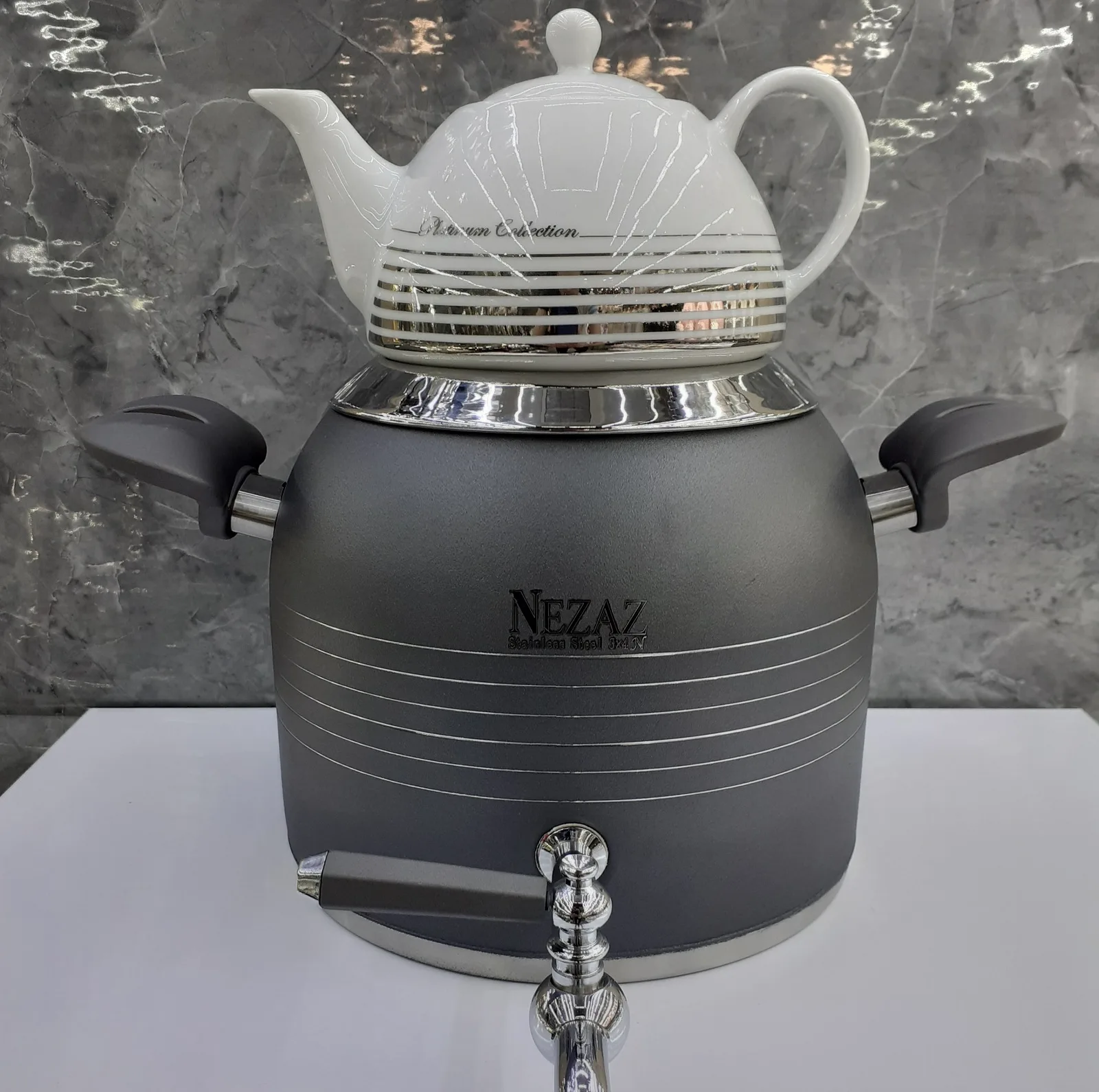 ست کتری و قوری نزاز کد 3031
