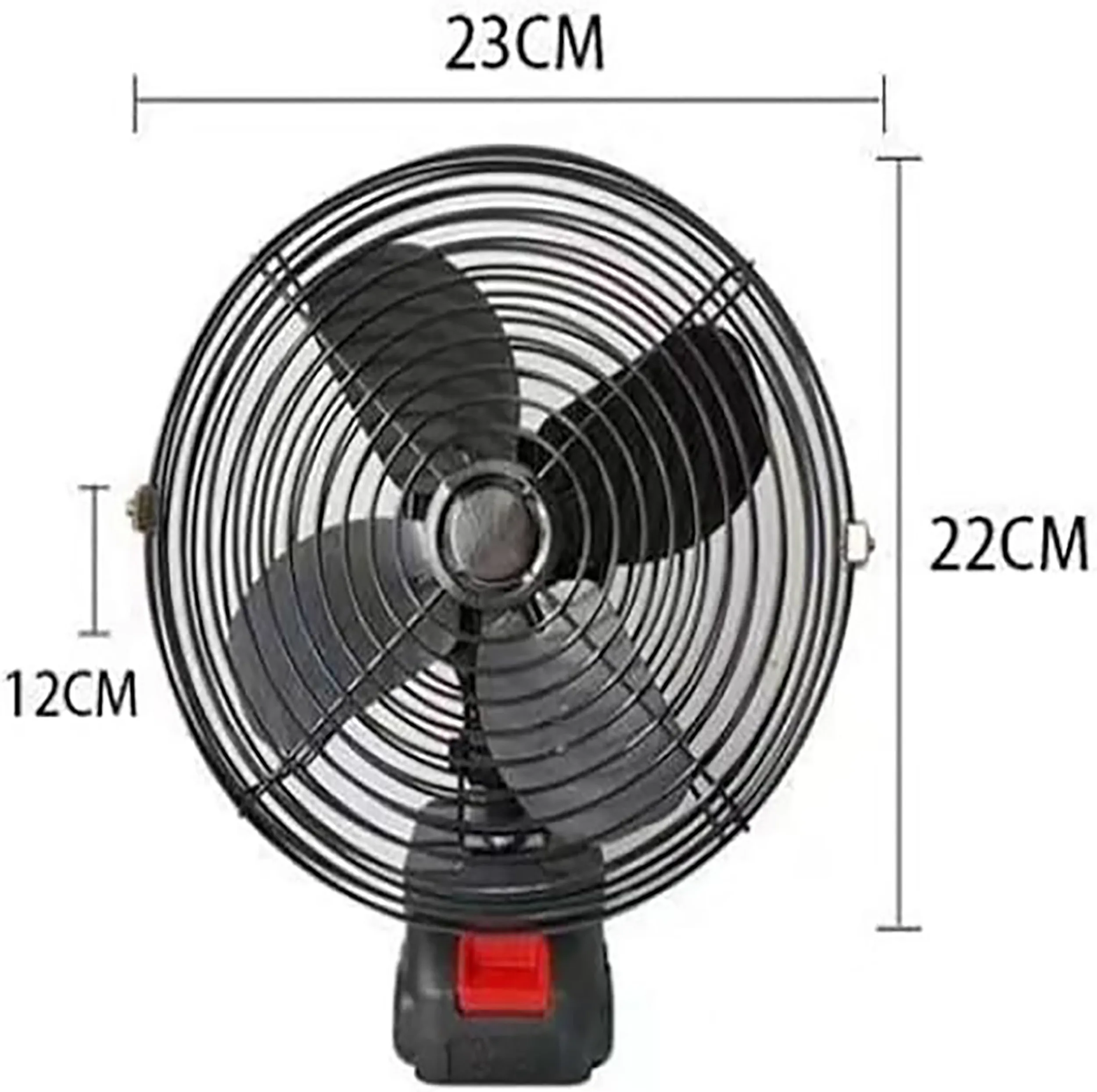 پنکه شارژی لیتیوم مدل EJ-81484-7  ظرفیت ۴۵۰۰ میلی آمپر ساعت
