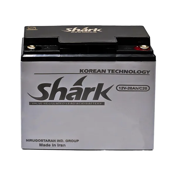 باتری موتورسیکلت برقی 12 ولت 20 آمپر شارک مدل 12v20Ah-C20
