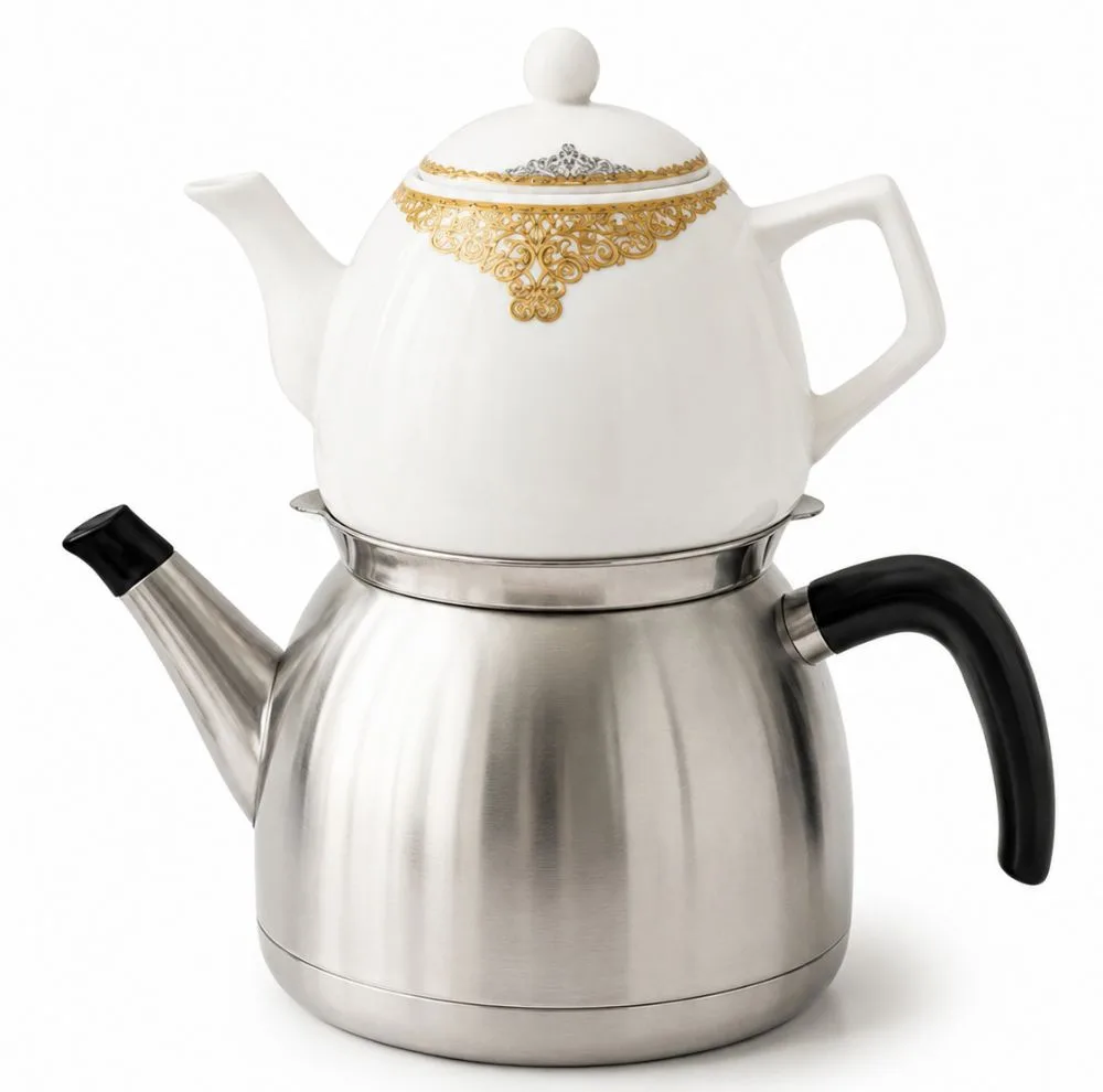 قوری صنایع تقدیس کد 02 گنجایش 900 میلی لیتر