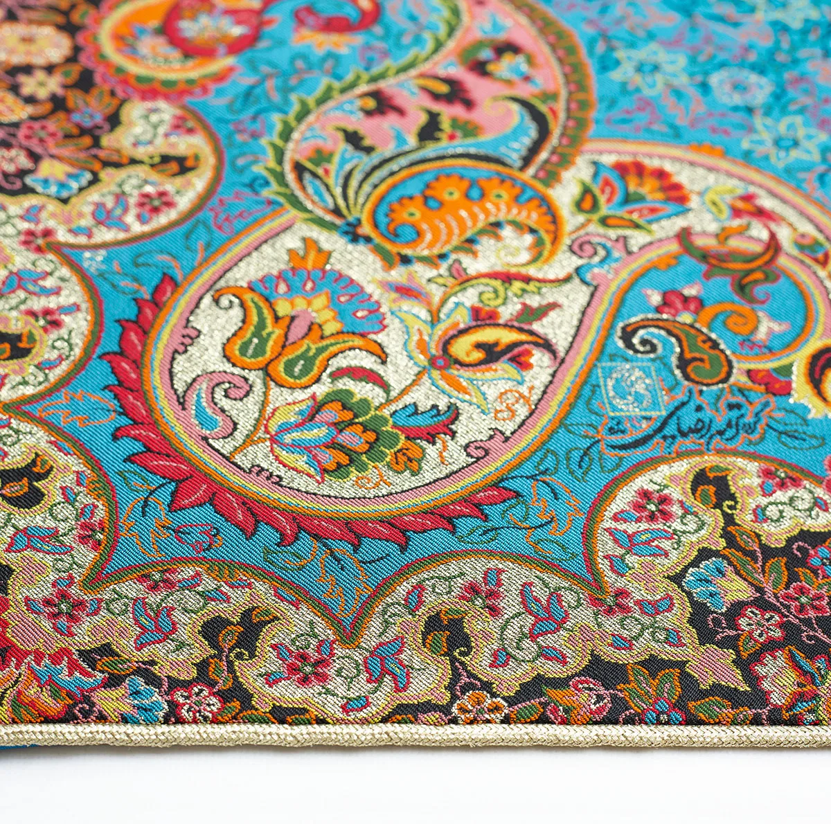رومیزی ترمه رضایی طرح آسمان مدل مربع