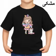 تی‌شرت آستین کوتاه بچگانه مدل یونیکورن کد v4