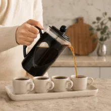 فرنچ پرس مدل قلبی گنجایش 600 میلی لیتر