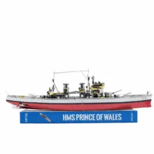 ساختنی 282 تکه پیسکول مدل HMS prince of wales