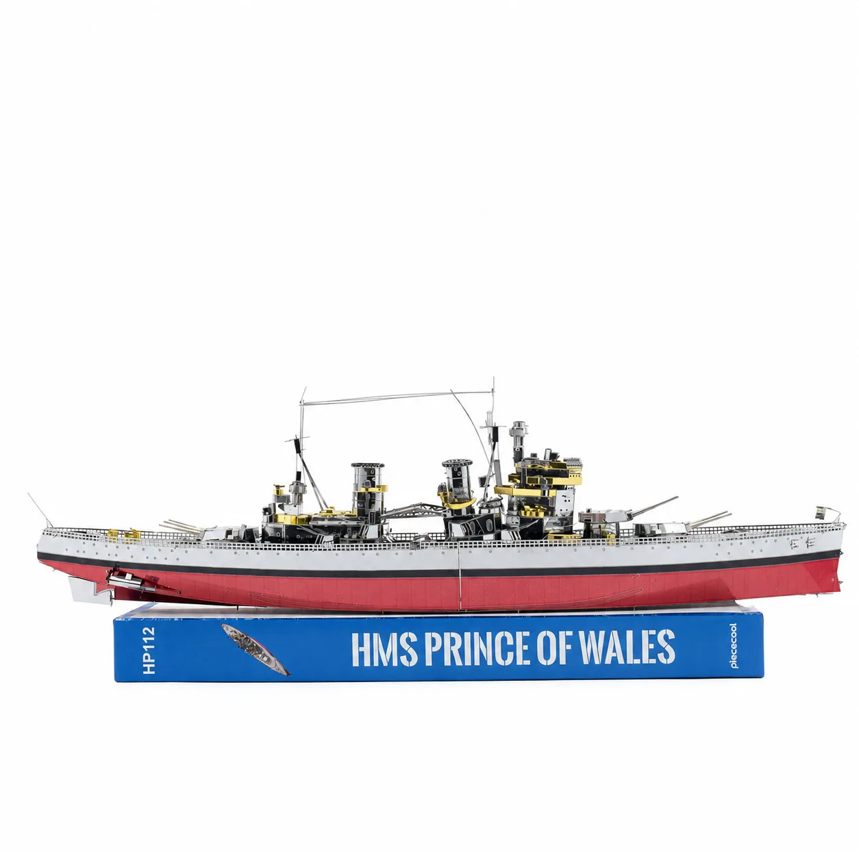 ساختنی 282 تکه پیسکول مدل HMS prince of wales