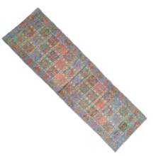 رومیزی ترمه مدل ماه طرح خشتی
