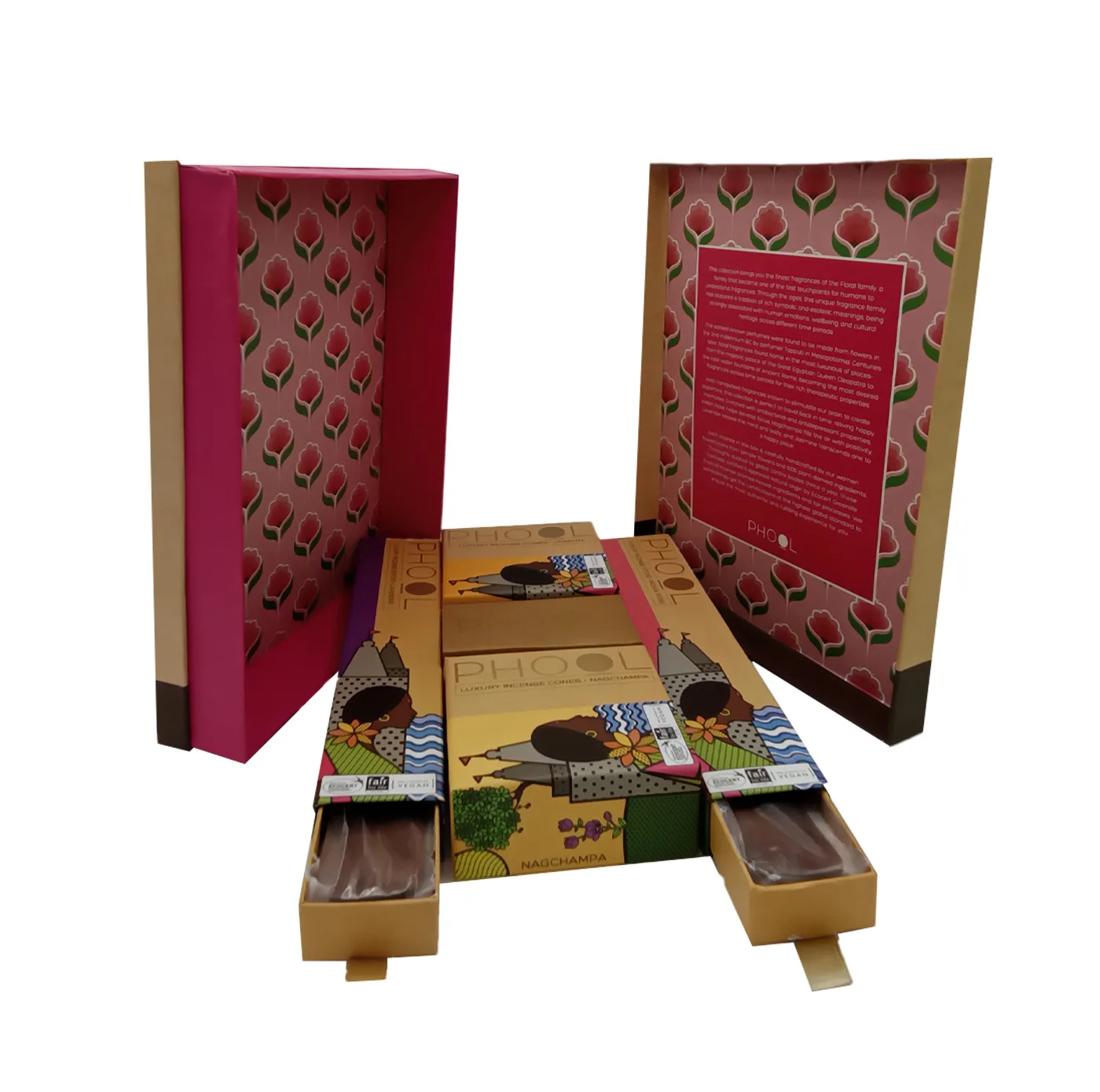 عود مدل فول FLORAL COLLECTION چهار قلو کد 100094
