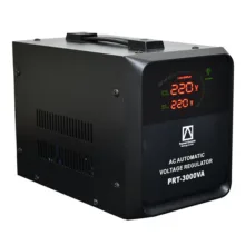 استابلایزر هوشمند پیمان گزاران مدل PRT-3000 توان خروجی 3000 ولت آمپر