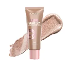 هایلایتر مایع صورت و بدن لورآل مدل Lumi Glotion رنگ Medium Glow شماره 903 تناژ برنزی براق حجم 40 میلی لیتر