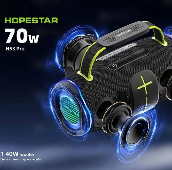 اسپیکر بلوتوثی قابل حمل هوپ استار مدل H53 PRO