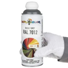 اسپری رنگ خاکستری دوپلی کالر مدل RAL 7012 حجم 400 میلی لیتر