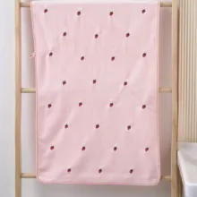 حوله حمام مدل Strawberry بسته ۲ عددی