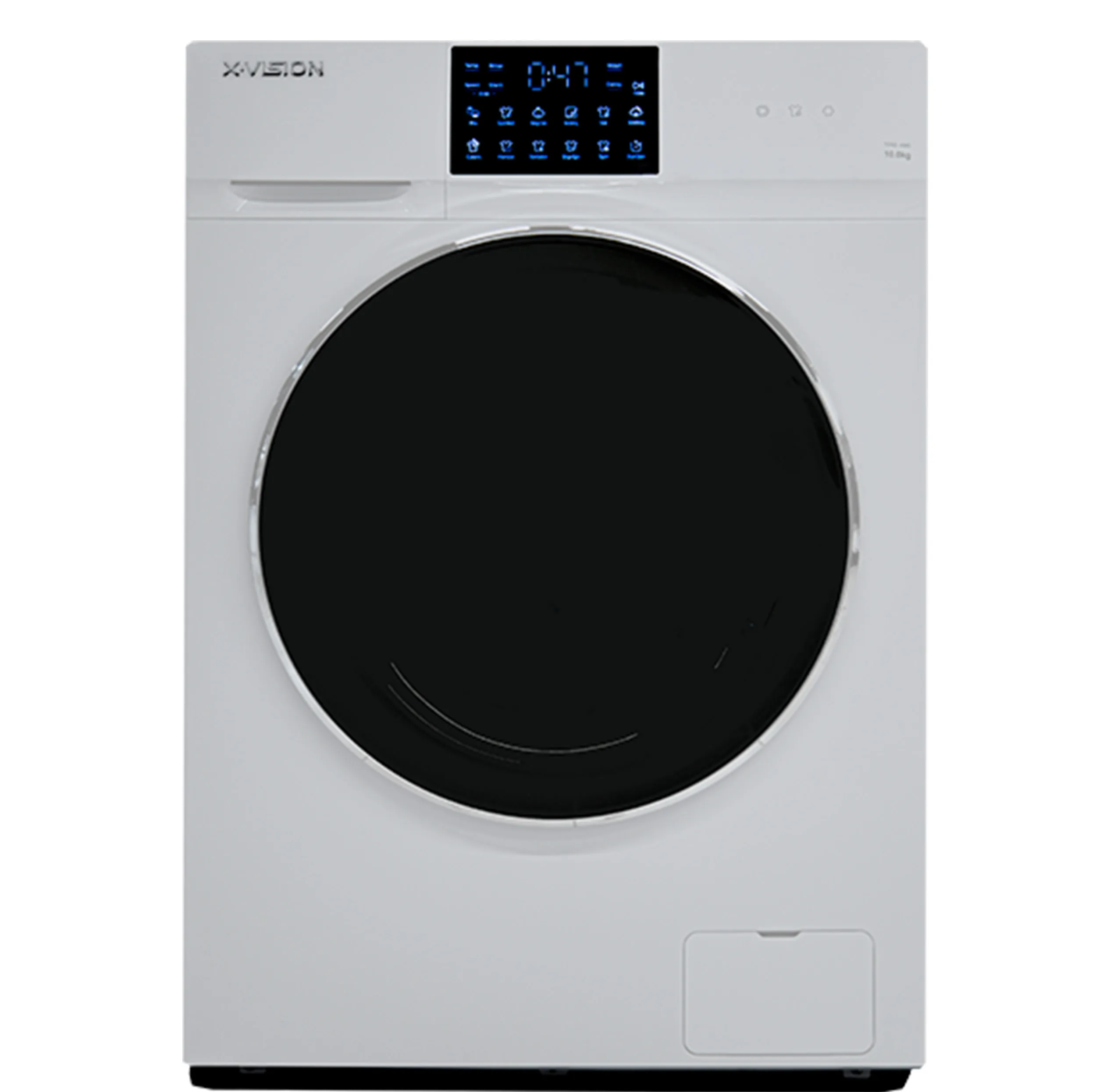 ماشین لباسشویی 10 کیلوگرم اتوماتیک ایکس ویژن مدل TX102-AWD/ASD