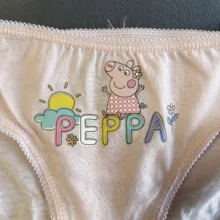 شورت دخترانه پپاپیگ مدل PIP3 بسته سه عددی