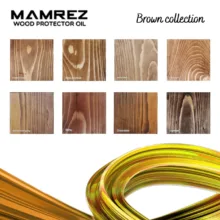 روغن گیاهی چوب ممرز کد 01 choclate حجم 700 میلی لیتر