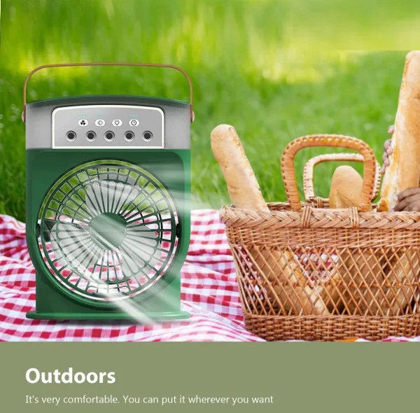 پنکه شارژی مدل Mini Portable Cooling Fan ظرفیت 1500 میلی آمپر ساعت