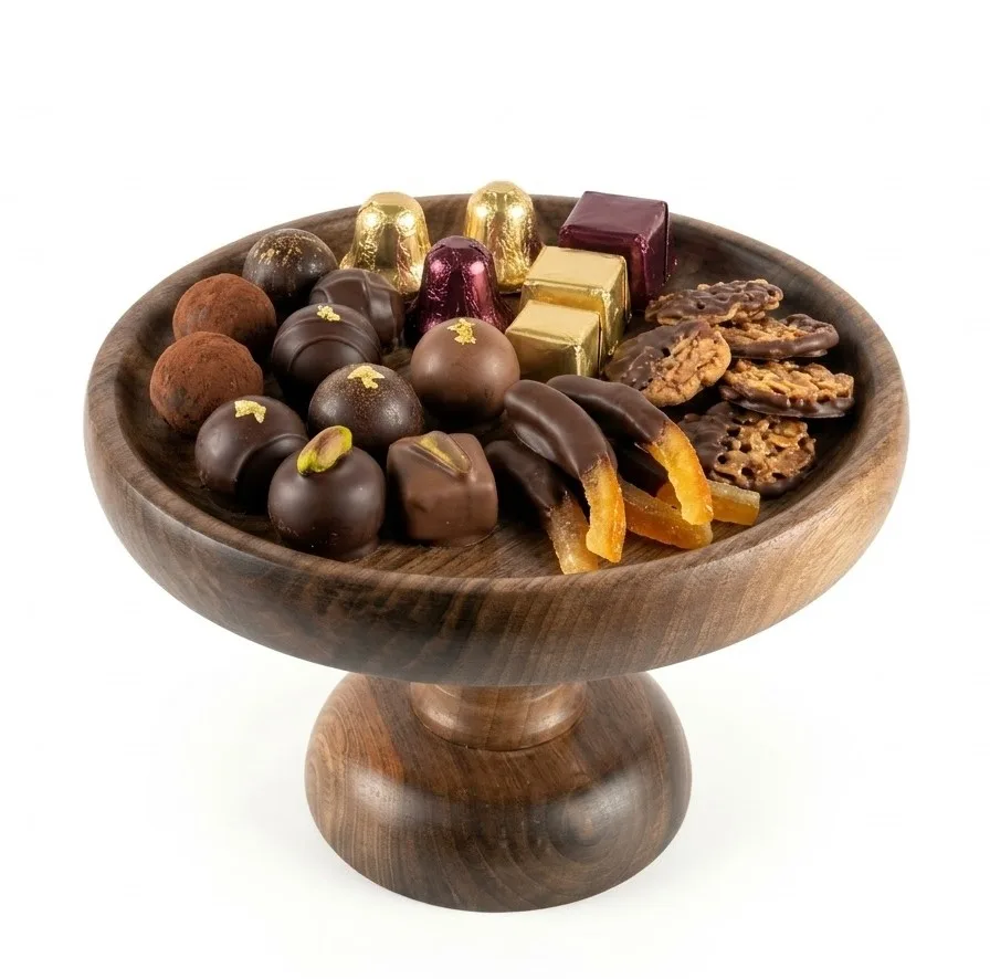 شکلات خوری چوبی مدل Walnut-M
